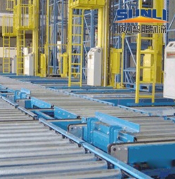 Box roller conveyor